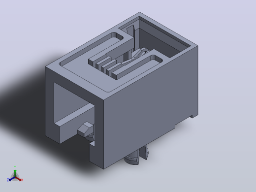 连接器2正等轴测缩略图