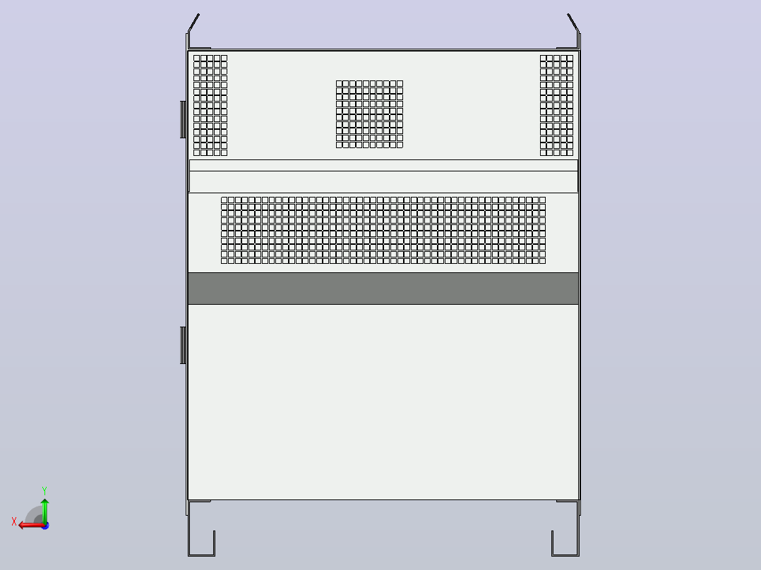 ABB机器人IRC5控制器后视图