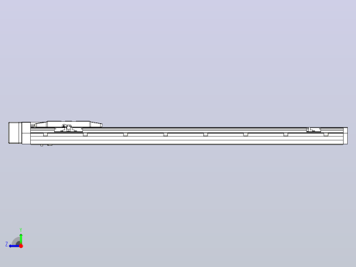 滚珠丝杠直线轴内置导轨TPA-GCR-170-2510C-L900-MR-M75-N3右视缩略图