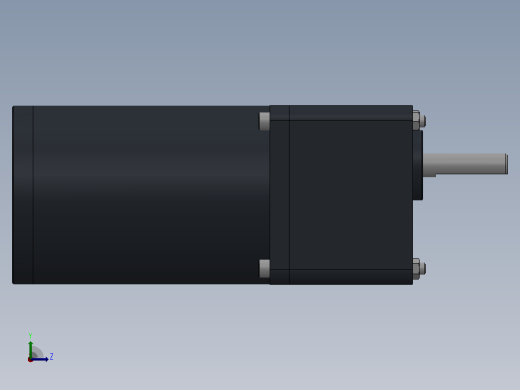 60DC(10W╱15W)微型直流组合型减速电机[60DC10GV12R16-60GK7.5HK]左视缩略图