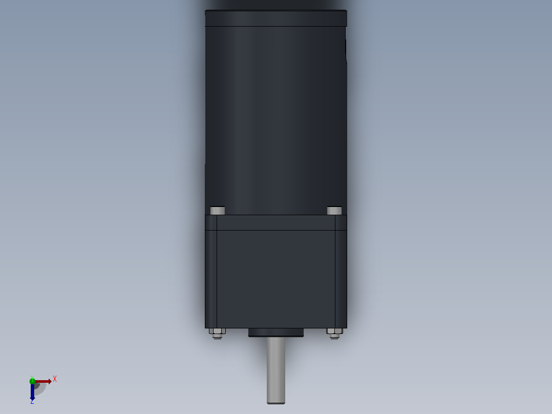 60DC(10W╱15W)微型直流组合型减速电机[60DC10GV12R16-60GK7.5HK]俯视图