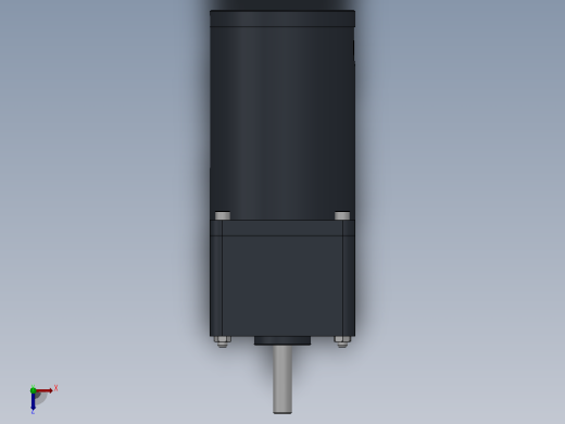 60DC(10W╱15W)微型直流组合型减速电机[60DC10GV12R16-60GK7.5HK]俯视缩略图