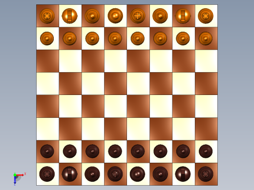 木桌象棋480x480俯视缩略图