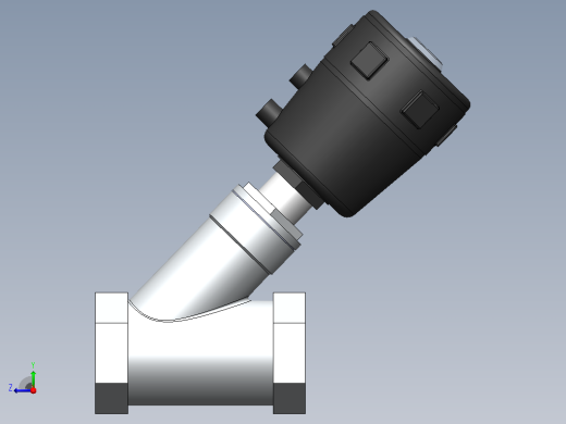 角座阀-DN50右视缩略图