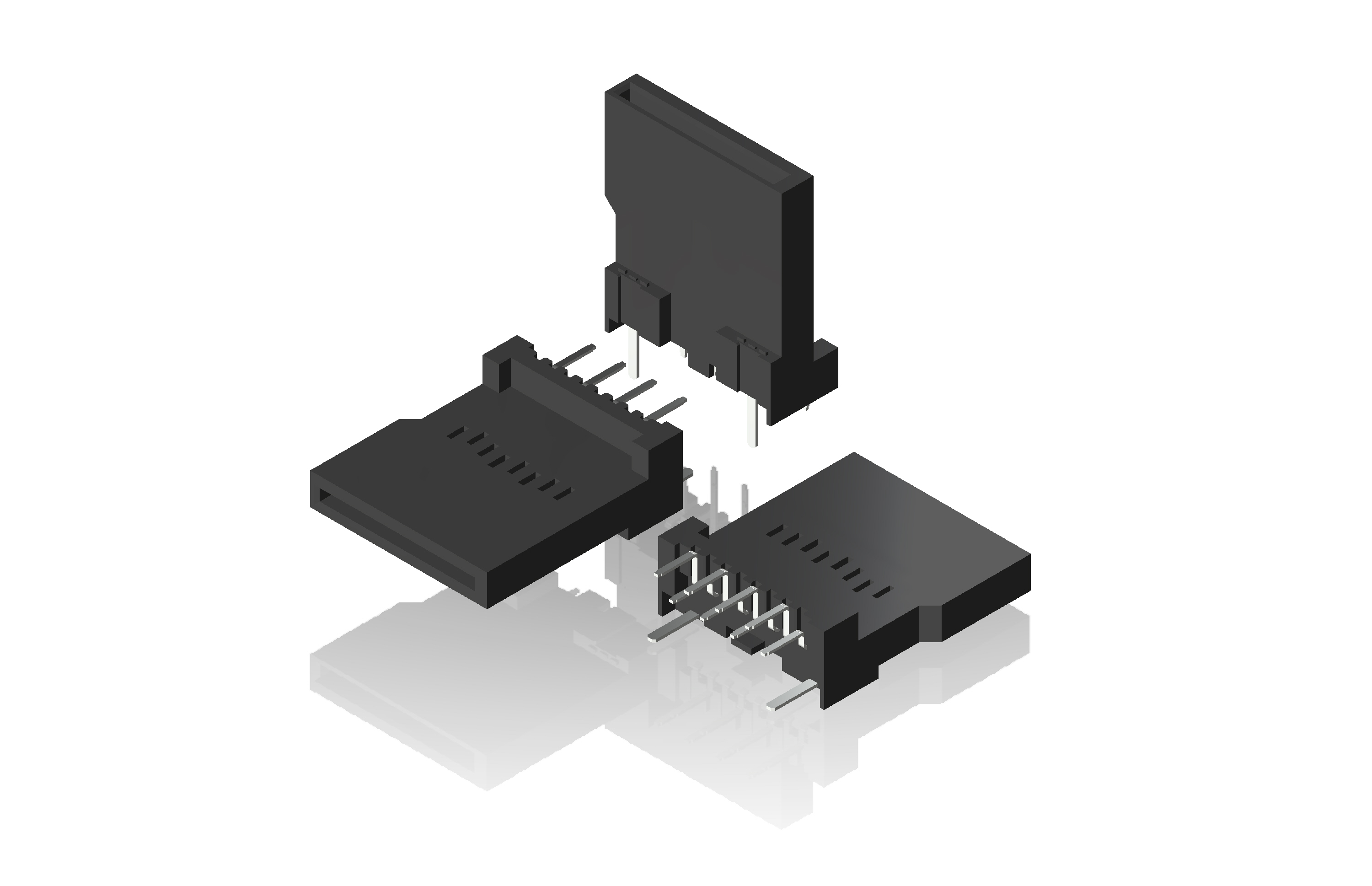 (PJS008U-3000-0) 存储卡连接器MicroSD卡垂直Dip安装手册