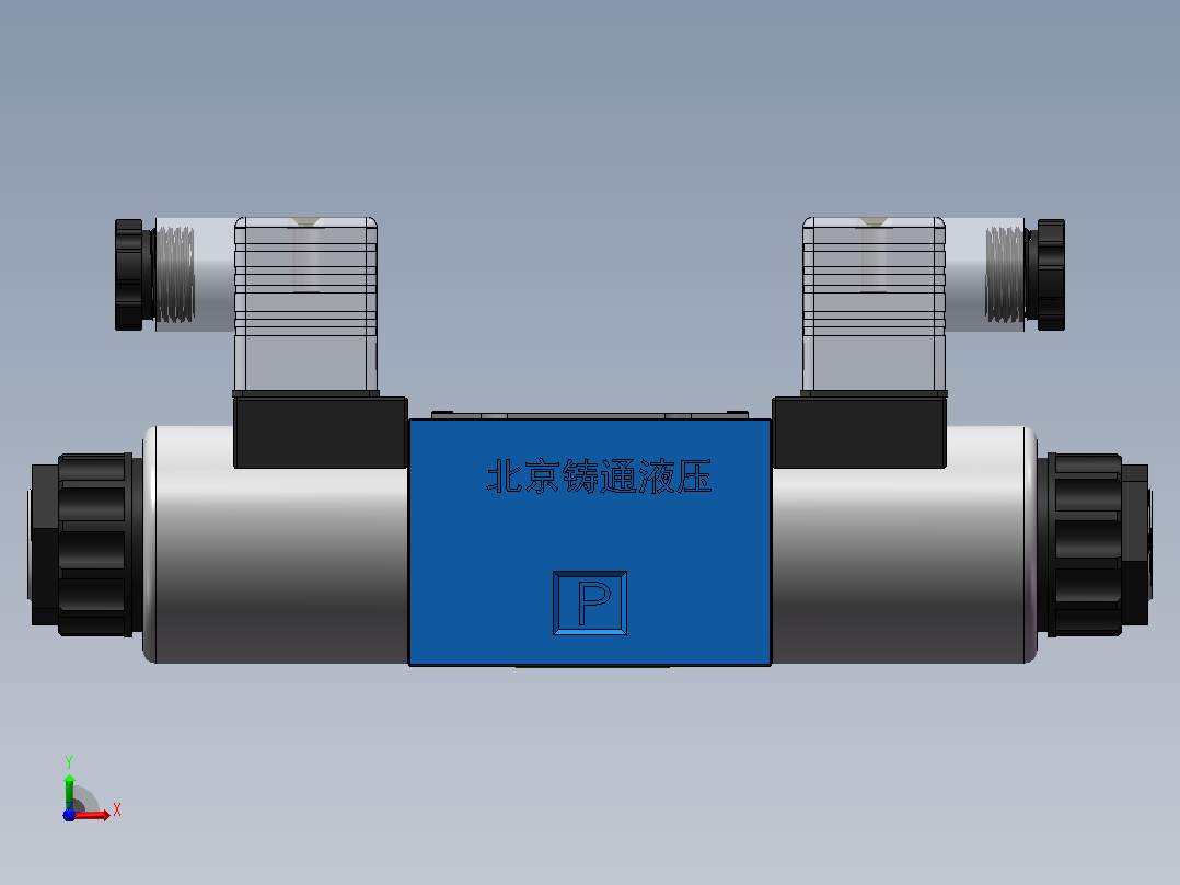 4WE6 电磁换向阀前视图