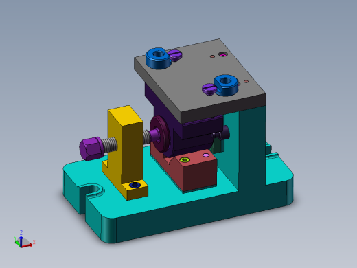 轴承座夹具和工艺规程设计sw12