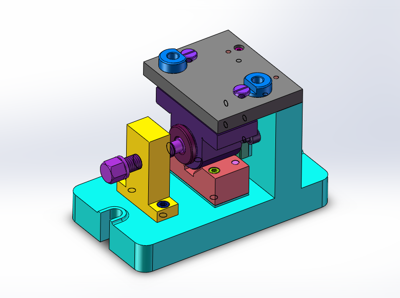 轴承座夹具和工艺规程设计sw12