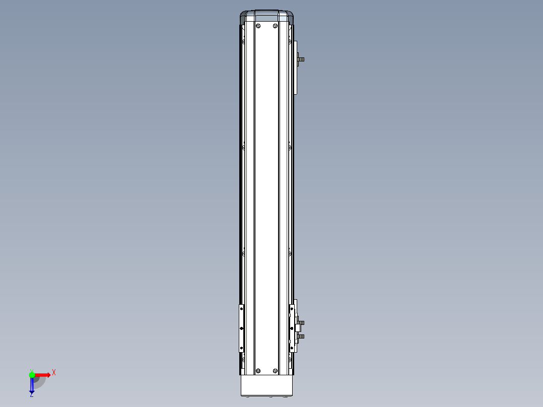 Toyo东佑达直线模组-ETH10-500-BM-200W+煞車俯视图