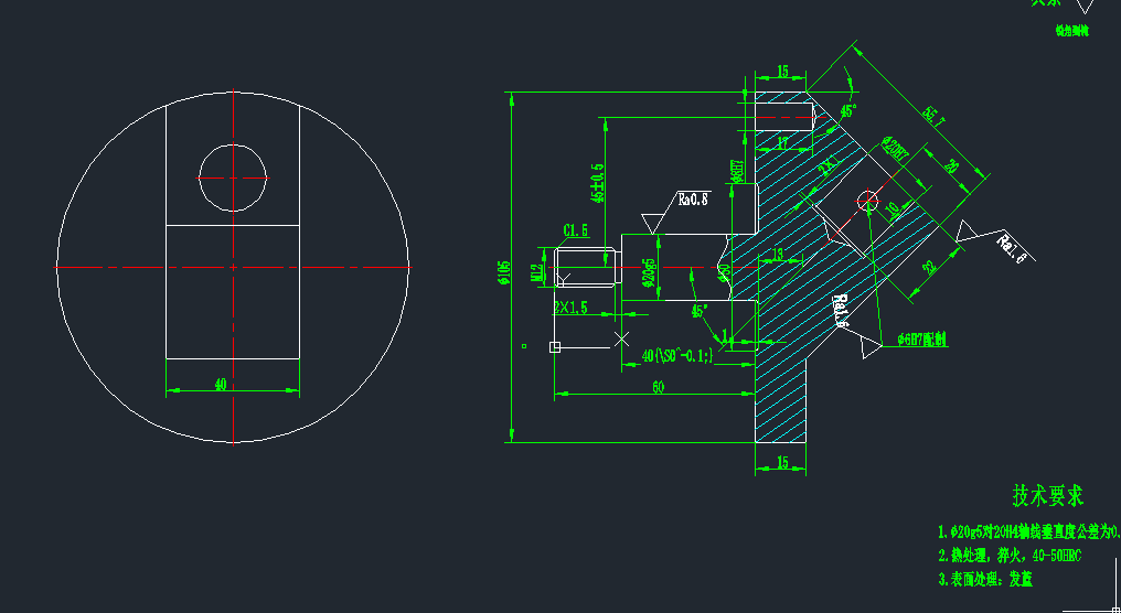 制定三头钻底座的加工工艺，设计钻铰Ф8H7孔的钻床夹具