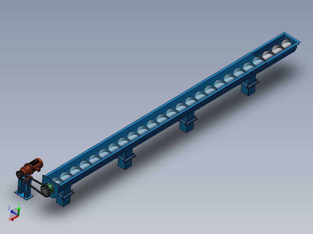A11_绞龙_螺旋输送线