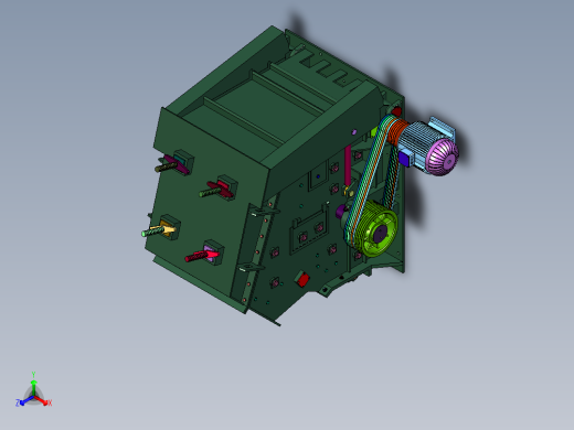 新型花岗岩破石打砂机