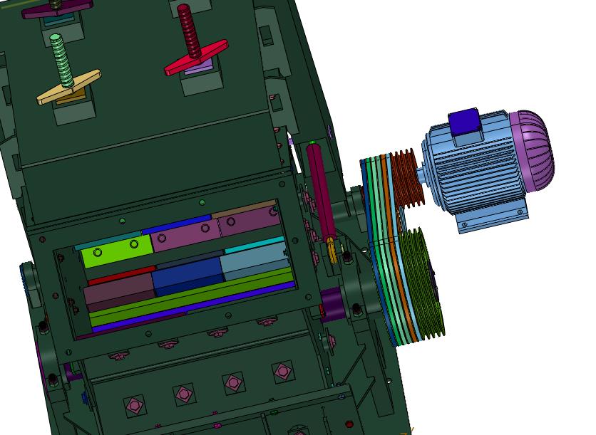 新型花岗岩破石打砂机