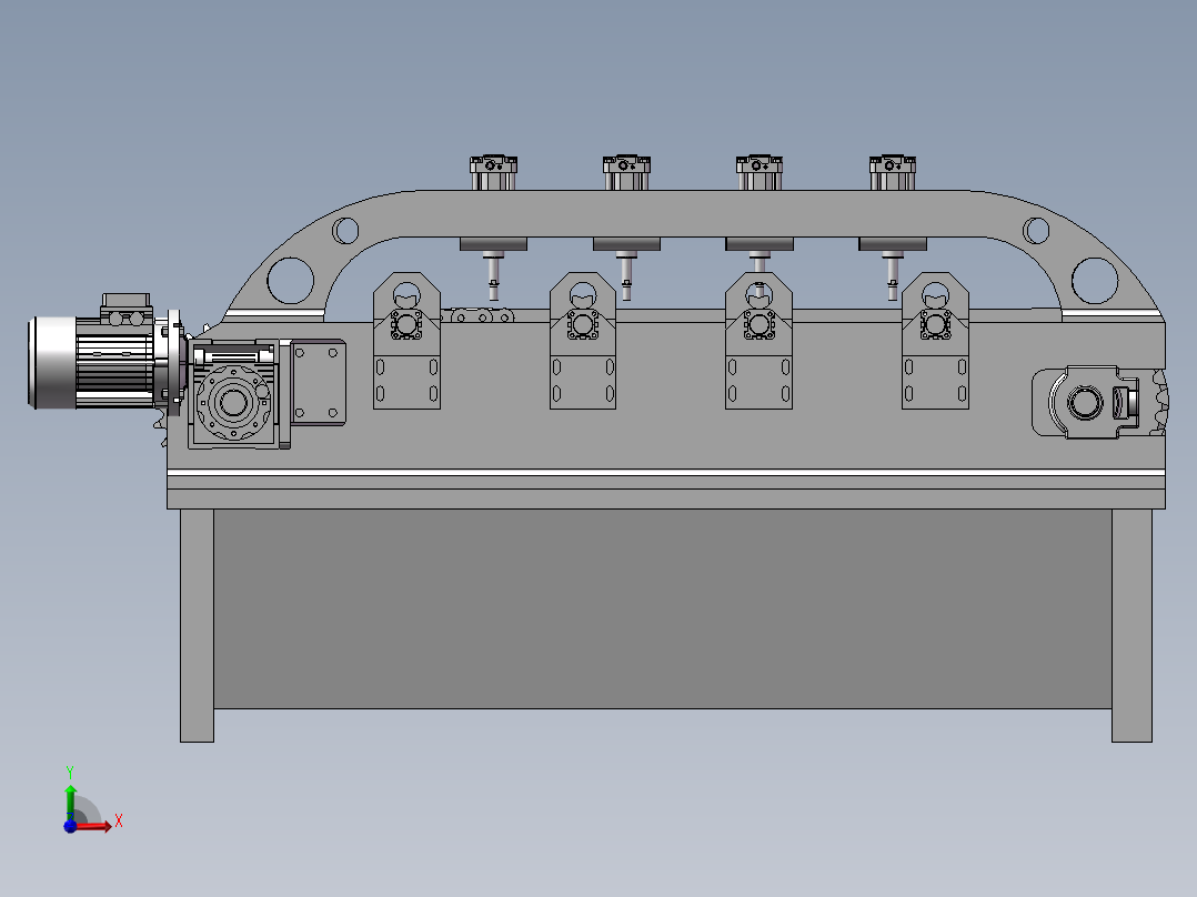 136数控机床前视图
