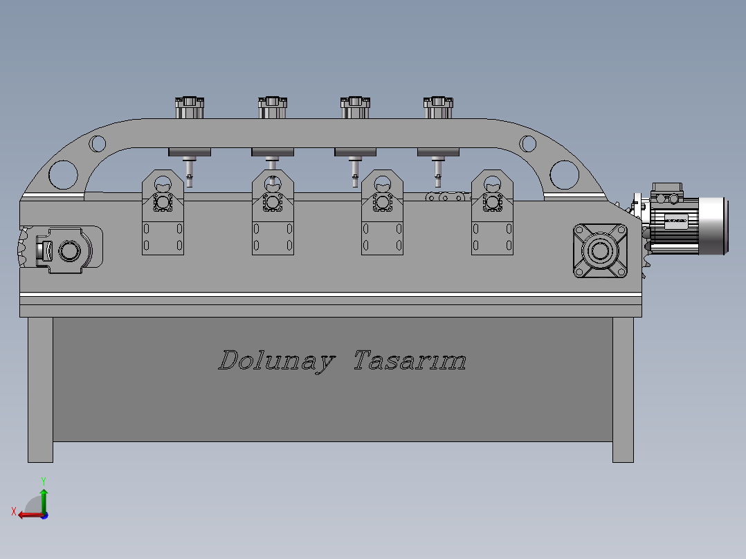 136数控机床后视图