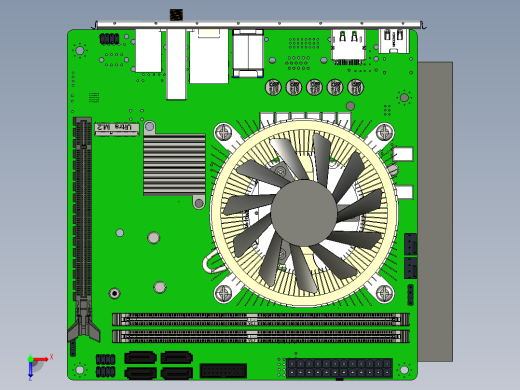 华擎主板H610M-ITX_ac==1516930==70俯视缩略图