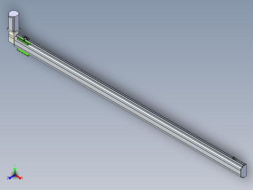 同步带滑台-半封闭B13-L90-S2650-R-Z86-D3