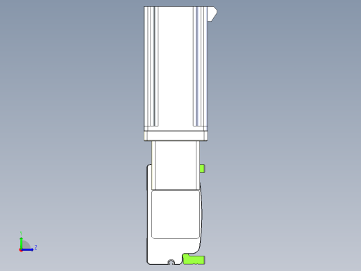 同步带滑台-半封闭B13-L90-S2650-R-Z86-D3左视缩略图