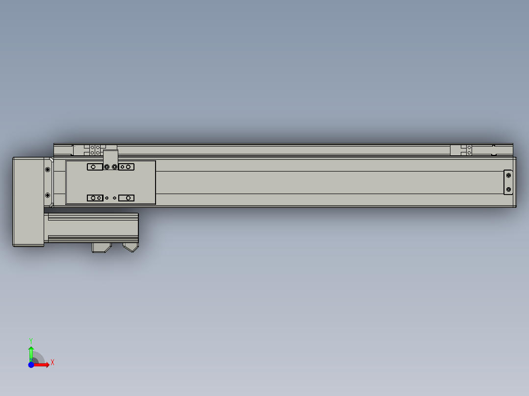 VF丝杆传动-一般环境VT6-S440-BL前视图