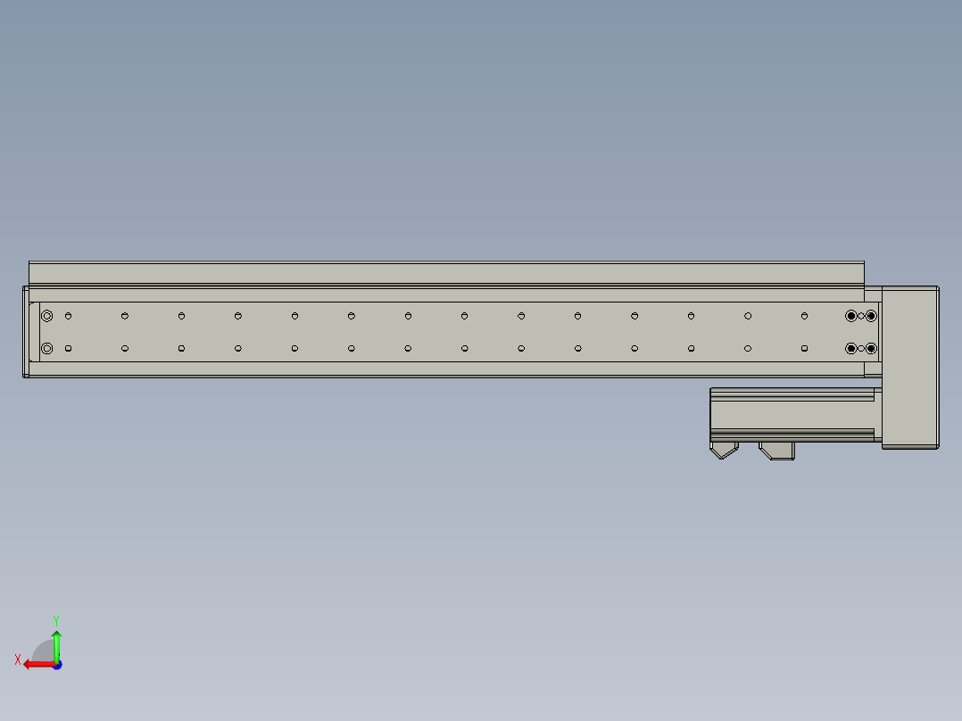 VF丝杆传动-一般环境VT6-S440-BL后视图