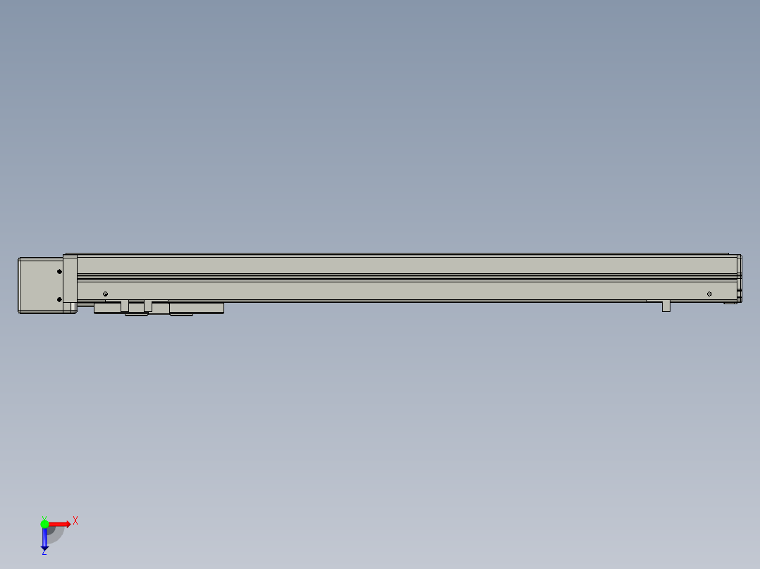 VF丝杆传动-一般环境VT6-S440-BL俯视图