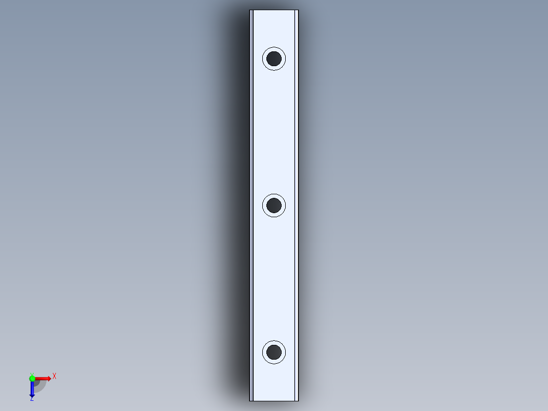 上银直线滑轨-EGH20CA俯视图