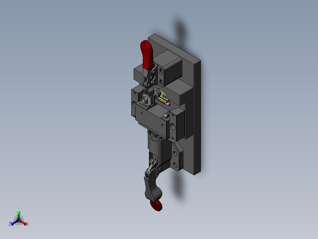 检具正等轴测图