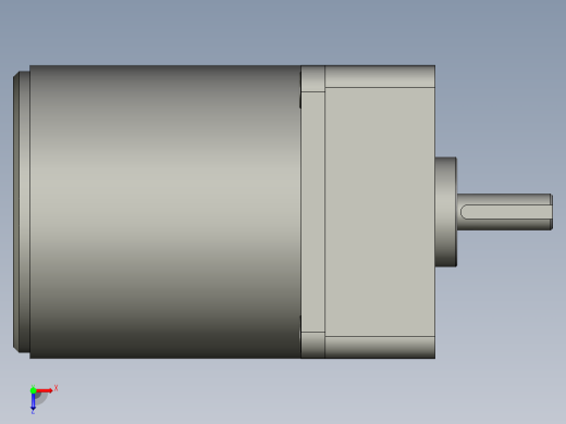 M8MX25G4Y+MX8G3B微型齿轮调速马达俯视缩略图
