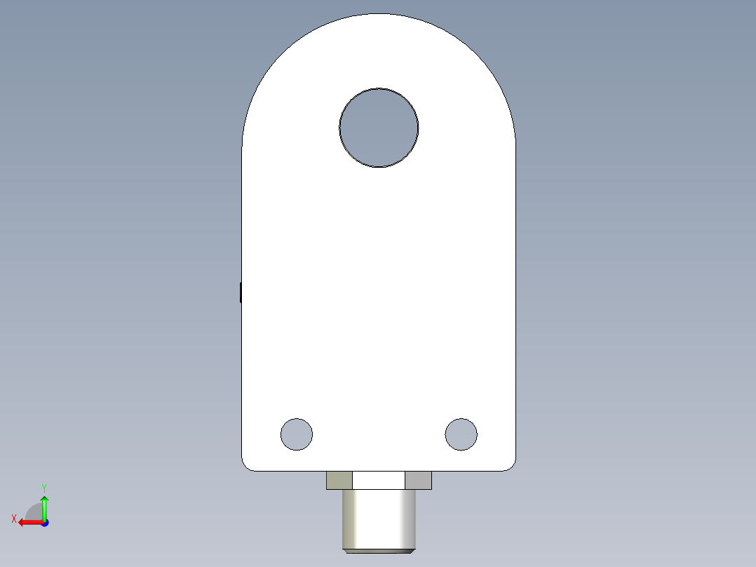 接近传感器PS08_CA_J后视图