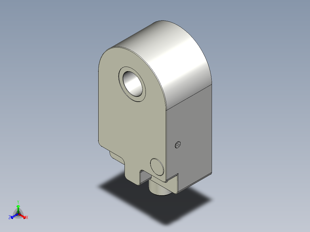 接近传感器PS08_CA_J正等轴测图