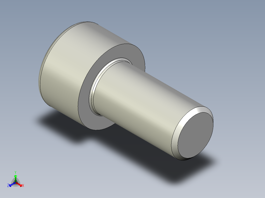 内六角螺钉-BOLT-M20-40-40-20-32-20-R2.stp正等轴测图