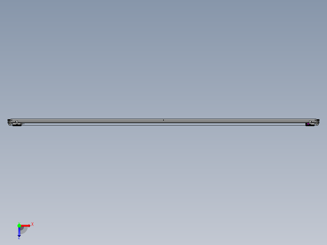 威洛博VL系列3d模型模组2VL14S1Y-S3550俯视图