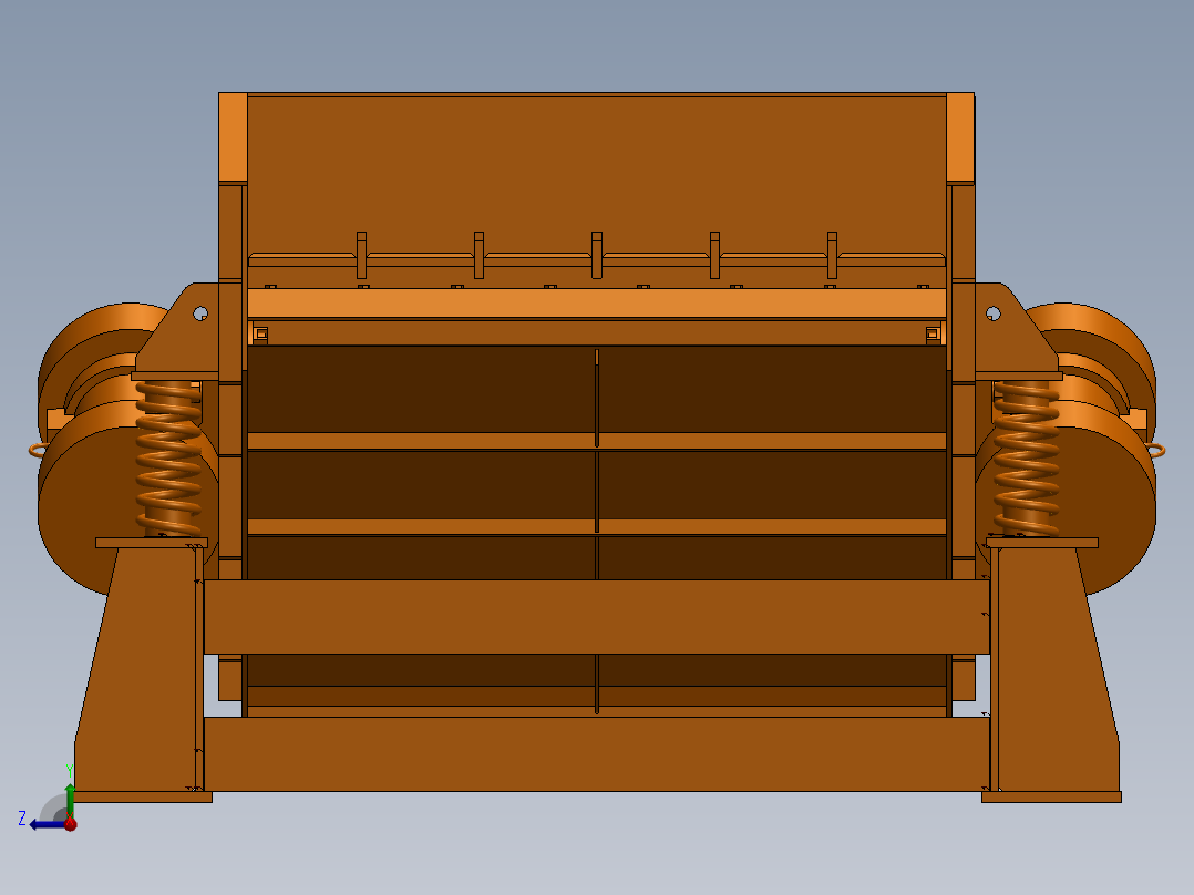 L253振动输送落砂机sw14可编辑右视图