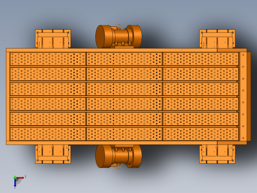 L253振动输送落砂机sw14可编辑俯视缩略图