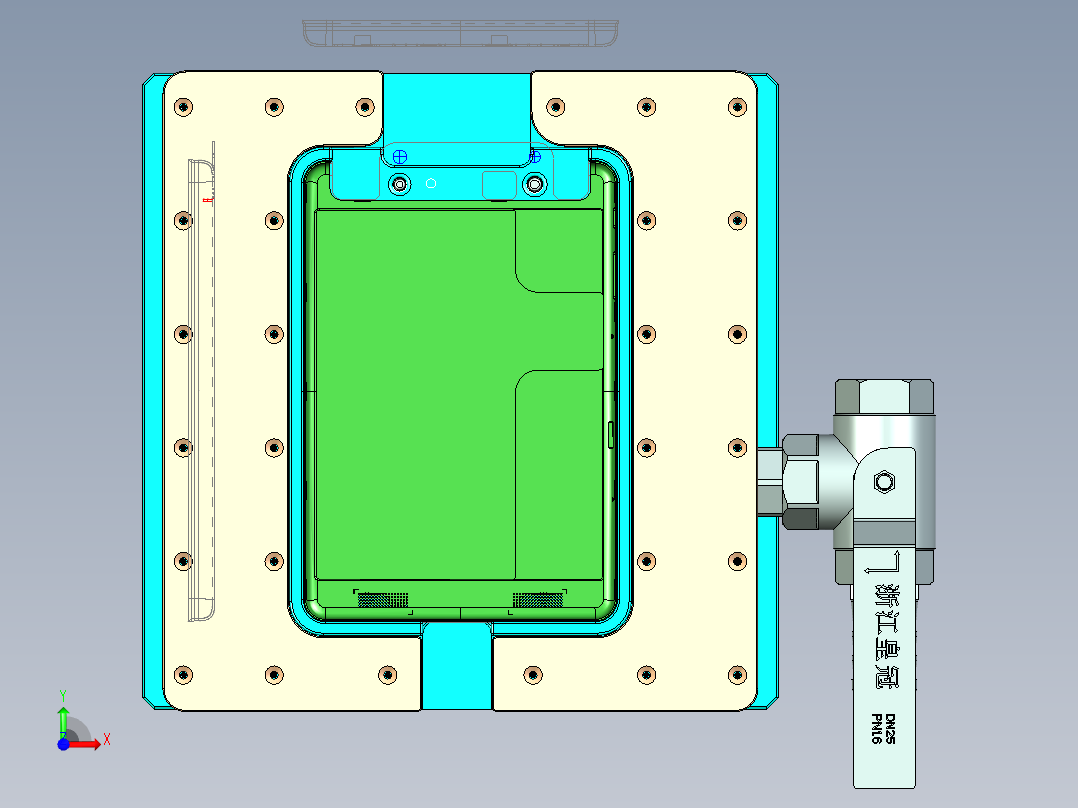 nkd-cnc1笔记本CNC工装夹具三维模型_0304前视图