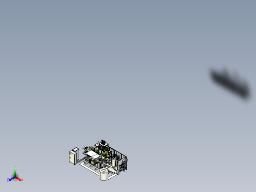 350T压铸周边自动化step
