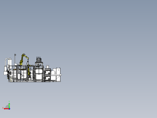 350T压铸周边自动化step后视缩略图
