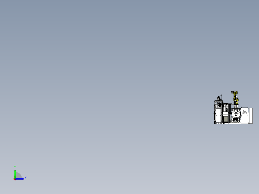 350T压铸周边自动化step左视缩略图