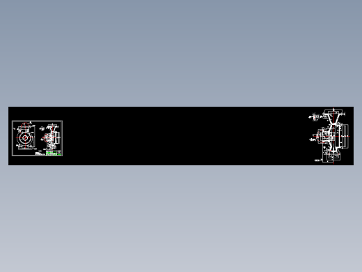 IS125-100-250单级单吸离心泵CAD图纸