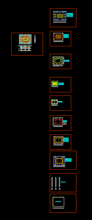 笔记本D壳侧边展平冲压模具设计图