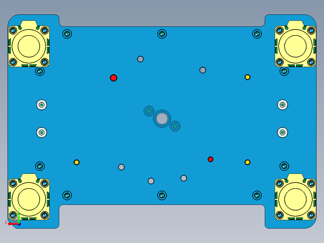 EDO30-A-笔记本CNC工装夹具三维模型CNC4-车铣-20180706后视图