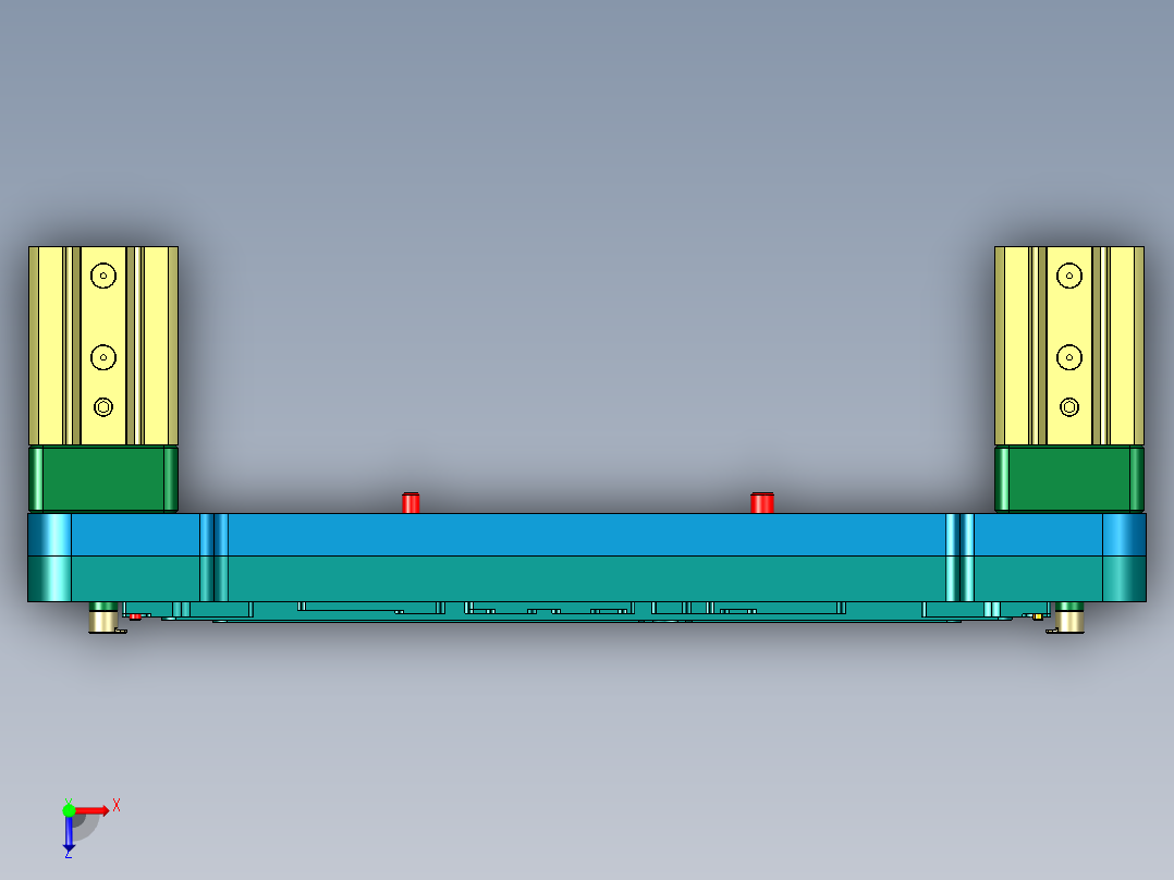 EDO30-A-笔记本CNC工装夹具三维模型CNC4-车铣-20180706俯视图