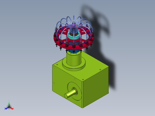 多工位分割器上下带旋转吸头模组