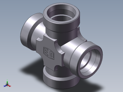 XC+XD 四通接头、XD-52