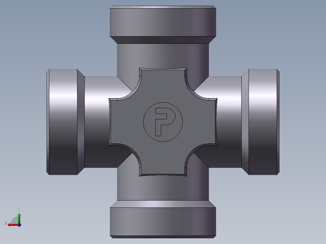 XC+XD 四通接头、XD-52后视图