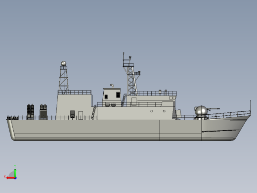 锦江级护卫舰后视缩略图