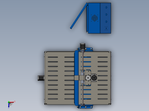 400x500x150 MM雕刻机俯视缩略图