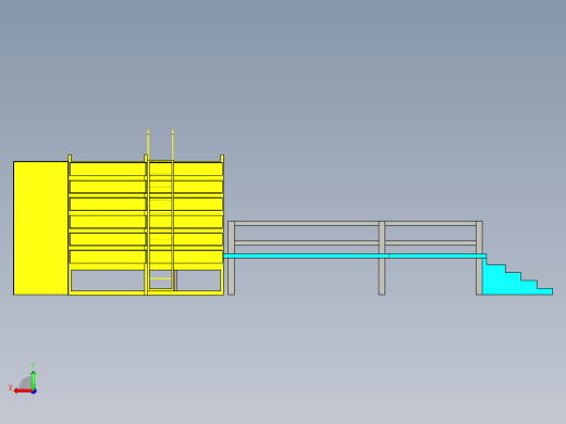 香菇自动烘干生产线设计后视缩略图