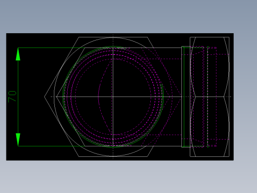PARKER管接头EO Union elbow W60LLCF_top