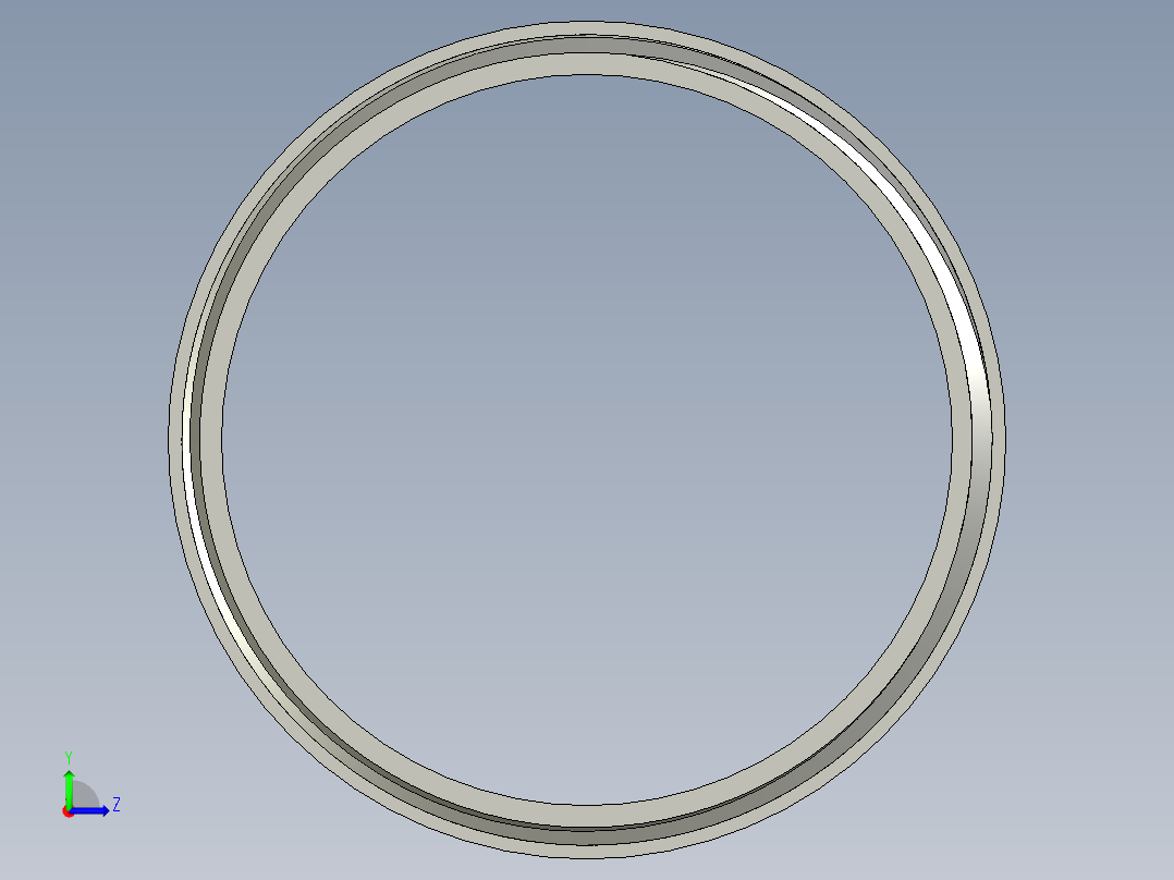 螺纹管水管接头-直通 DN40左视图